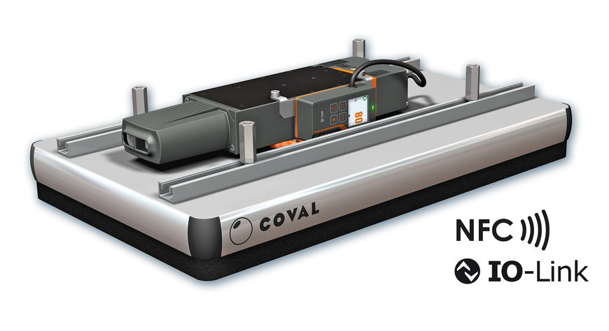 New Improved Vacuum Grippers from COVAL with Communications Interface 